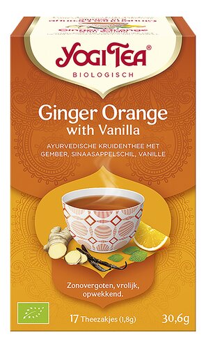 YOGI TEA Ginger Orange Vanilla Bio