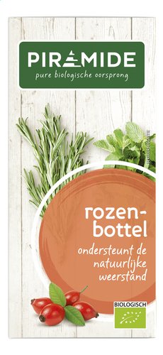 PIRAMIDE rozenbottel Bio 20st