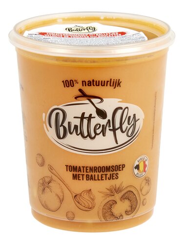 BUTTERFLY tomatenroomsoep balletj.