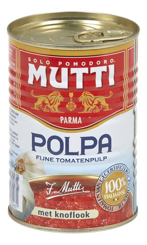 MUTTI tomatenpulp met knoflook