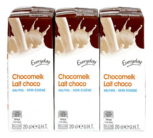 EVERYDAY halfvolle chocomelk brik