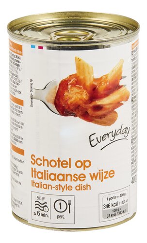 EVERYDAY Italiaanse schotel blik