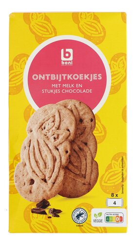 BONI ontbijtkoekjes melk