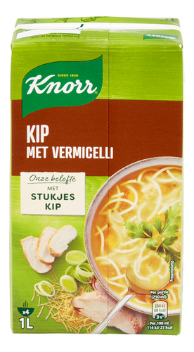 KNORR soep sm.v.toen kip vermi. brik