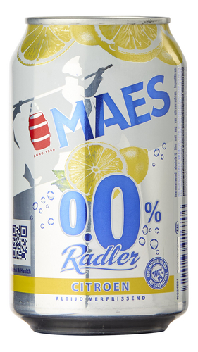 MAES Radler citroen 0,0%vol blik