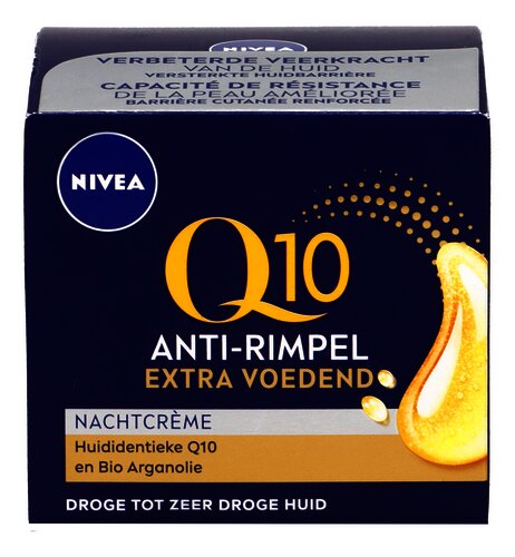 NIVEA Nachtcrème Q10 Power voedend
