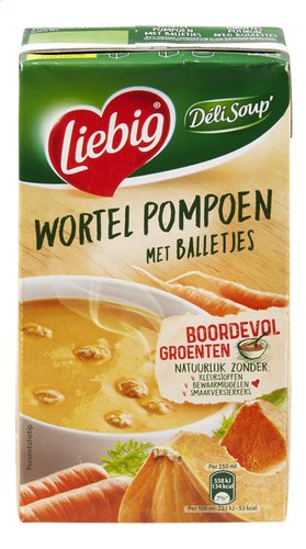 LIEBIG wortel pompoen balletjes brik