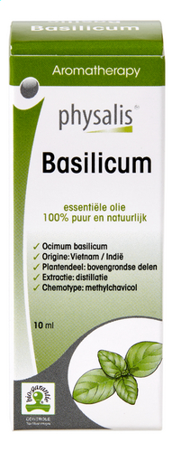 PHYSALIS Etherische olie basilicum