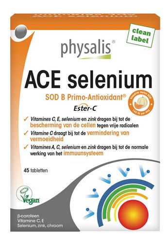 PHYSALIS Ace Selenium + groene thee