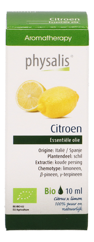 PHYSALIS essen.olie citroen Bio
