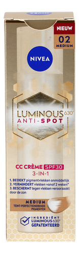 NIVEA Luminous630 CC Fluid Medium