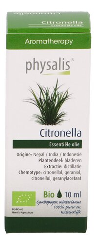 PHYSALIS essen.olie citronella Bio