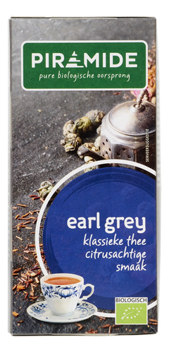 PIRAMIDE Earl Grey zwarte thee Bio