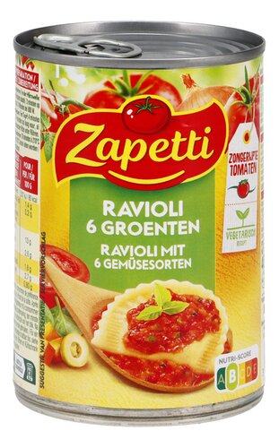ZAPETTI Ravioli 6 groenten