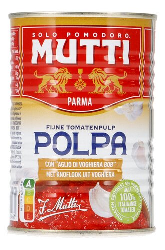 MUTTI tomatenpulp met knoflook
