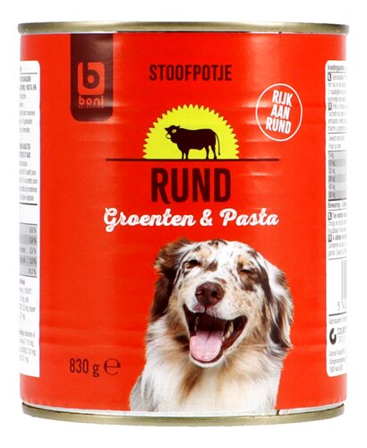 BONI volwassen hond rund stoofpotje