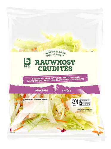 BONI crudités laitue iceberg radis