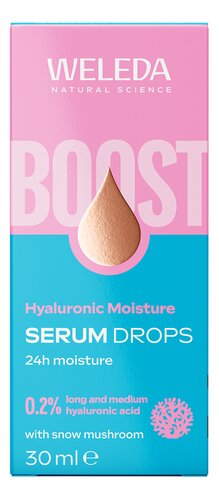 WELEDA hyaluronic boost serum drops