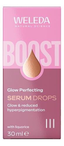 WELEDA glow boost serum drops
