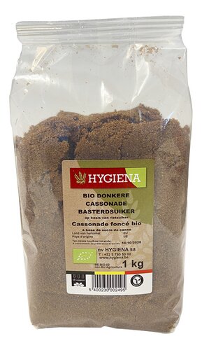 HYGIENA Sucre cassonade foncé bio