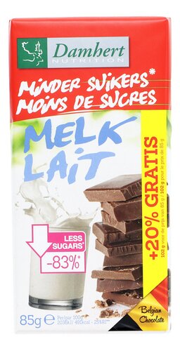 DAMHERT Melkchocolade MS