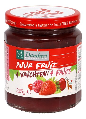 DAMHERT Confituur 4 vruchten SV