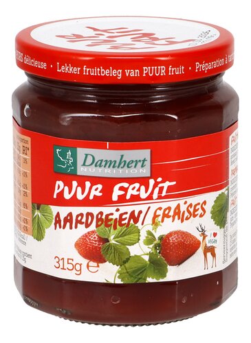 DAMHERT Confituur aardbeien SV