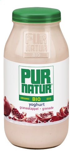 PUR NATUR yaourt ent.gren.bio verre