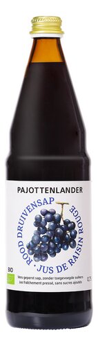 PAJOTTENLANDER jus raisin rouge Bio