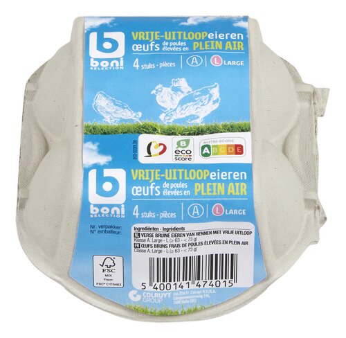 BONI Oeufs élevé en plein air | L