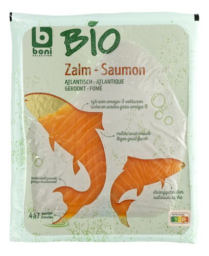 BONI BIO saumon fumé tranches