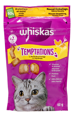 WHISKAS Snacks Temptations pou.from.