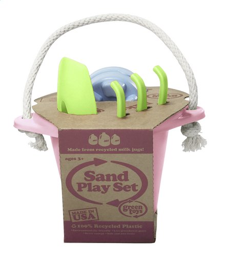 GREEN TOYS Set de plage vert
