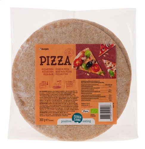 TERRASANA fond pizza 2 pc Bio