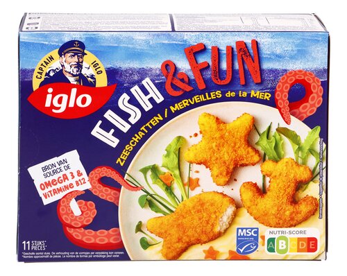 IGLO Fish&Fun | Merv de la mer 11pc