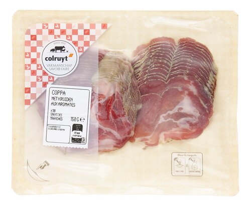 COLRUYT coppa met kruiden