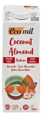ECOMIL coco-amande sans sucres Bio