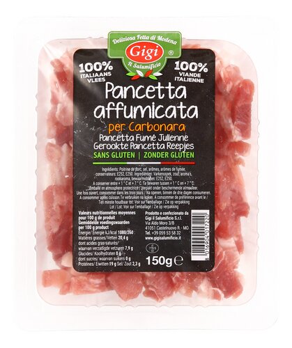GIGI pancetta fumé julienne