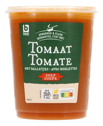 BONI tomatensoep met balletjes