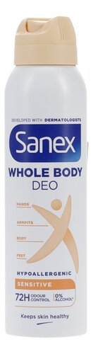 SANEX whole body deo sensitive