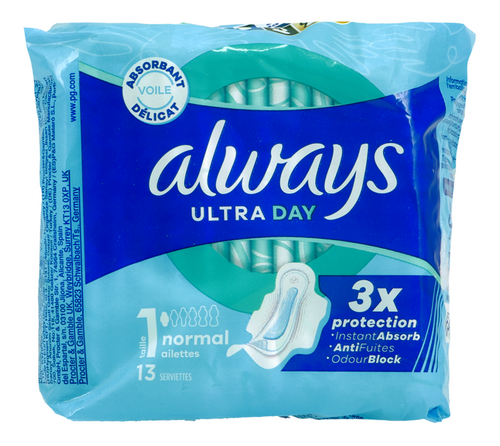 ALWAYS serviet.hygiéniques normal+