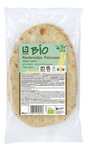 BONI BIO Pain naan nature