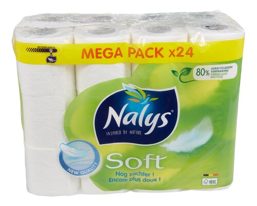 bed mobiel Junior NALYS toiletpapier Soft | Colruyt