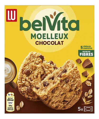 LU BELVITA Soft Baked choc.stukjes