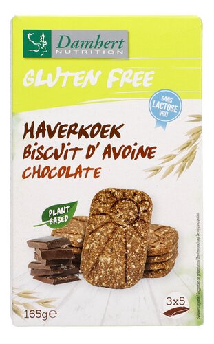 DAMHERT Haverkoek chocolade GV LV