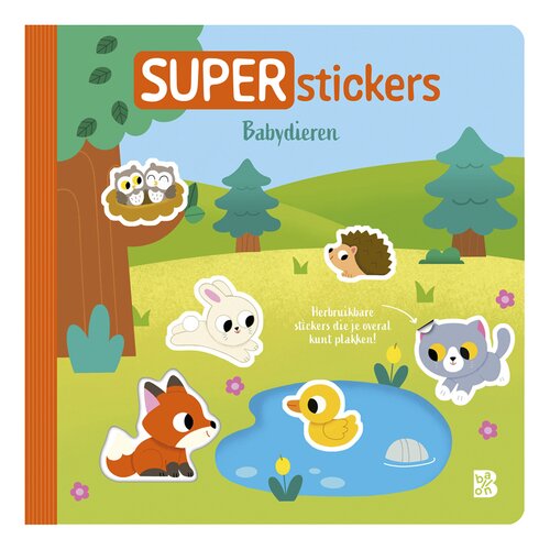  Superstickers: babydieren NL