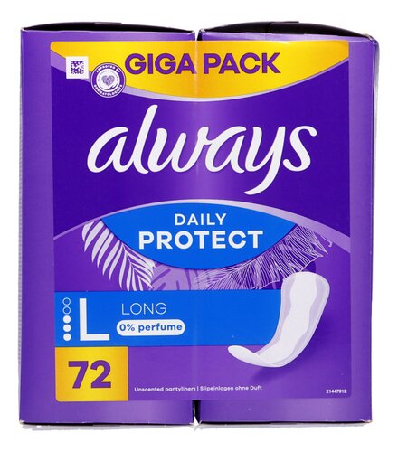 ALWAYS protège-slip long 0% parfum