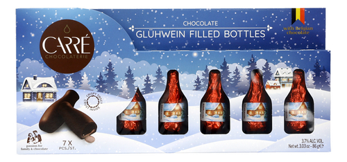 CHOC. CARRE Gluhwein Window Box