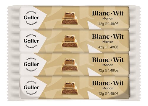 GALLER Choc.Blanc Manon 4 Barre