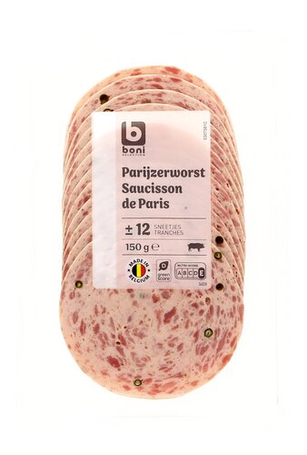 BONI Parijse worst sneetjes